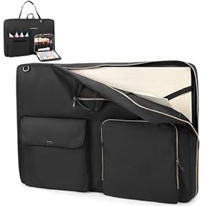 Damero EUDR04901 A1 Künstler-Transporttasche Schwarz