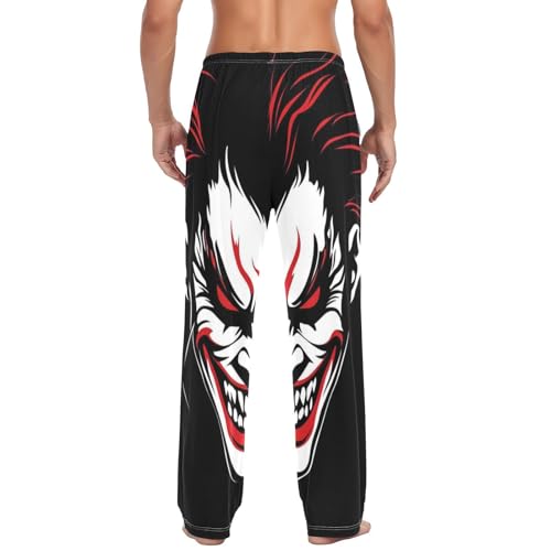 Cartoon Joker Pajama Pant Lounge Sleepwear PJs Men's Pajama Bottoms Lightweight Sleep Pants3