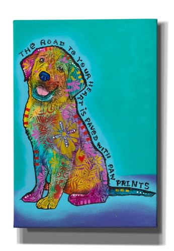 Epic Graffiti 'Road To Your Heart' by Dean Russo Canvas Wall Art, 18" x 26"