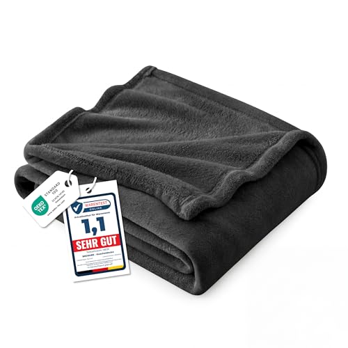 BEDSURE Kuscheldecke Flauschig Decke Fleecedecke - Wohndecke Warm...