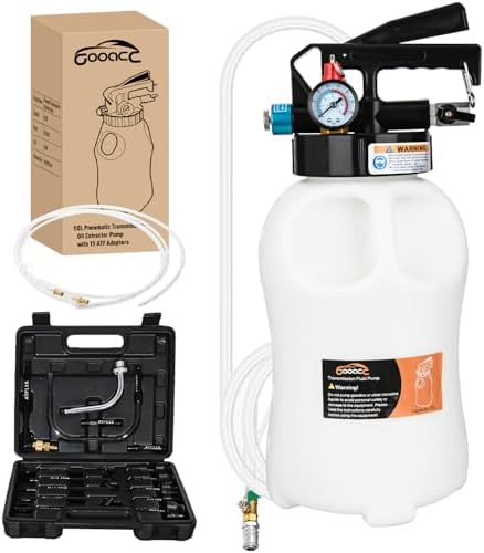 GOOACC Transmission Fluid Pump Kit 10L Automotive Pneumatic Oil F...