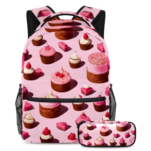Sac à dos d'école rose pour ranger facilement toutes ses affaires