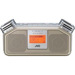 Amazon | JVC RD-R1-N ポータブルデジタルレコーダー ライトゴールド  