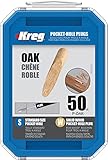 Kreg P-OAK Solid-Wood Pocket Hole Plugs - Oak