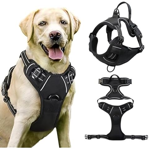 Harnais Chien BDSHUNBF Anti Traction Cover