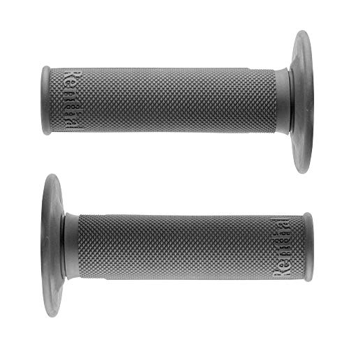 Renthal G090 Griffgummi, Full Diamond, Mittel - Grau