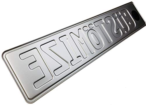 Custom European License Plate (Plate + Frame) #TOP5
