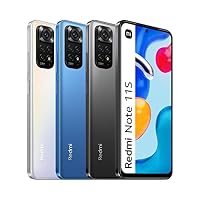 Xiaomi Redmi Note 11S - Smartphone 6+128GB, 6.43" 90Hz FHD+ AMOLED DotDisplay, MediaTek Helio G96, 108MP Profi-Kamera, 5.000mAh, Twilight Blue (DE Version + 2 Jahre Garantie) – Ansicht 4