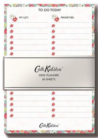 Cath Kidston - Planificador de escritorio, 60 hojas