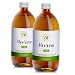 Produktbild Mother Earth Products | 100% Bio Aloe Vera Direktsaft ohne Zusätze | Reines inneres Gel des Aloe Vera Blattes zum trinken | 1200mg/l Aloverose | 2 x 500ml