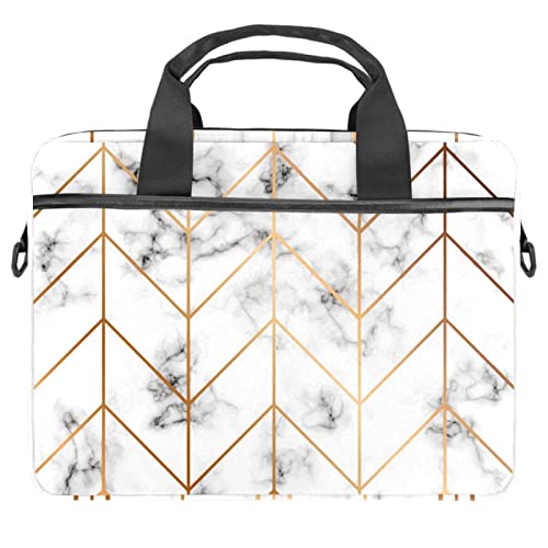 Funda bandolera de mármol para llevar tu tableta y ordenador del café a la oficina con estilo