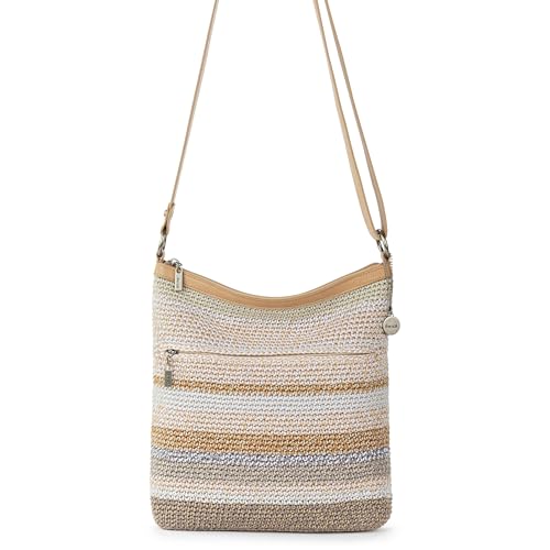 Image of The Sak Lucia Crossbody Bag in Crochet, Convertible Purse with Adjustable Shoulder Strap