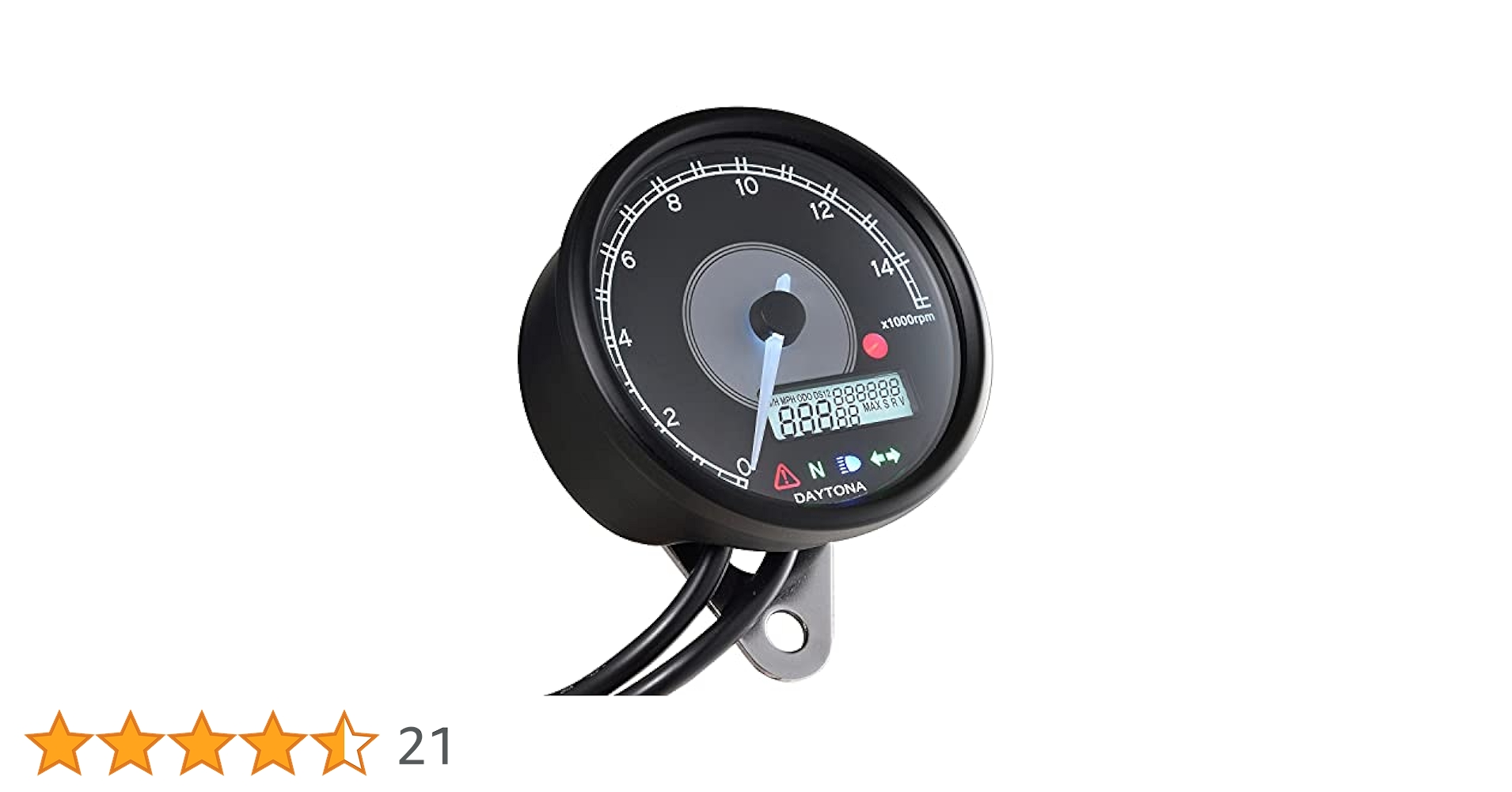 【新品】DAYTONA VELUNA W スピードメーター　タコ　ヴェローナ Amazon | デイトナ(Daytona) VELONA(ヴェローナ) バイク用 電気