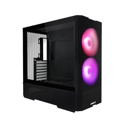 LIAN LI LANCOOL 207 Compact ATX RGB Gaming Computer Case, Black