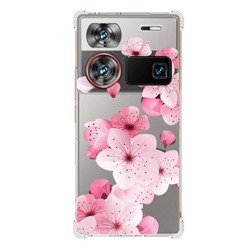 Auotu Funda with protección de la cámara de Silicona Carcasa TPU Silicone Case Cover Bumper para ZTE Nubia Z60 Ultra 5G Smartphone (Mode 9)
