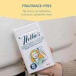 Nellie's Poudre de lave-vaisselle - 100 Charger - Détergent pour lave-vaisselle à base de plantes - Septic Safe, sans parfum - Pénétrat facilement la graisse & Particules alimentaires - Sans phosphate - (Fabriquée au Canada)-- Basée sur des plantes, sans phosphate & Septic-Safe, HE Compatible, Fabriqué en