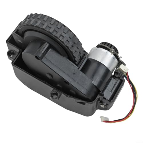 HEIBTENY Motor de rueda izquierda derecha para robot aspirador Conga 990 de repuesto, ruedas laterales, textura suave para protección del suelo, instalación de operación silenciosa, piezas de repuesto