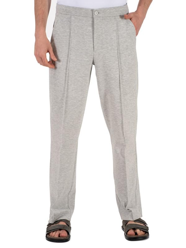 Image of The Pant Project Relaxed Fit Korean Pintuck Pants for Men | Stylish Relax Fit Men's Wear Trousers for Office or Party | Mens Fashion Dress Trouser Pant