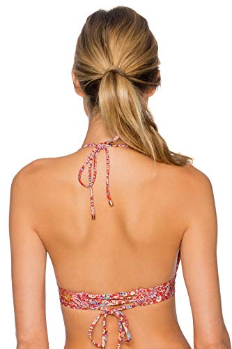 Image of Swim Systems Women's Standard Lovebirds Halter Bikini Top Swimsuit
