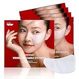 MEDITHERAPY Wrinkle-fit Tangle Eye Patch - Under Eye Patches for Dark Circles and Puffy Eyes - Eye Bags Treatment for Women - Mega Collagen Gel Pads for Puffiness - Firming & Deep Hydrating - 4EA