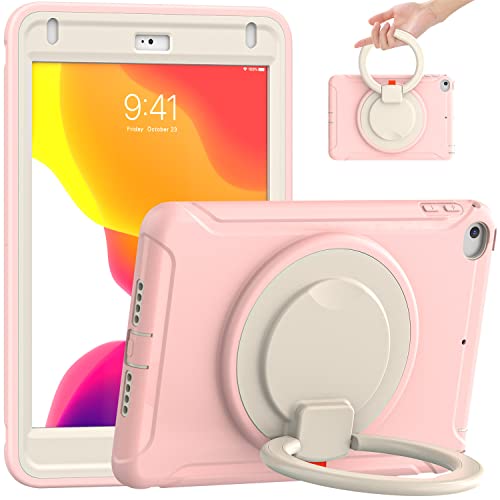 Samsung Galaxy Tab A7 Lite 8.7 coque pivotante rose pour éviter les chutes