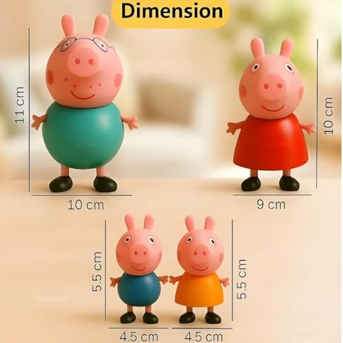 Image of Awestuffs Action Figure Limited Edition (Pig Family)