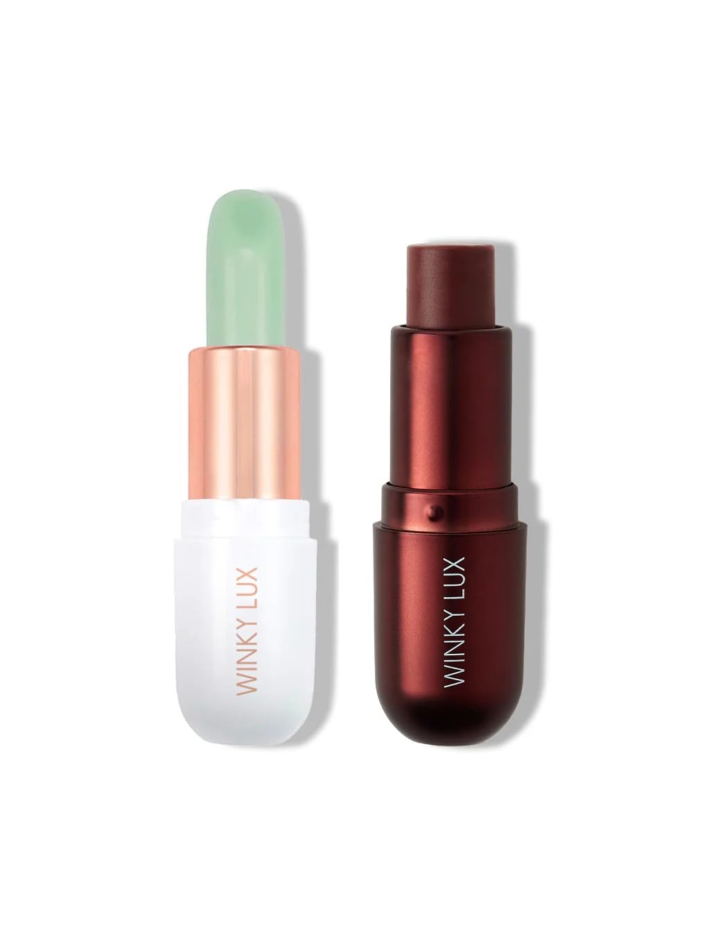 Winky Lux Matcha & Espresso Tini Balm Duo, Hydrating Vanilla Scented Set