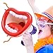 Libaroud Kids Bullhorn Megaphone Toy, Battery-Powered Bull Horn Speaker, Handheld Small Speaker Megaphone, Voice Changer Toy for Boys Girls Kids Toddler