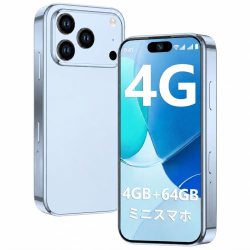 Amazon | ミニスマホ SIMフリー 本体 3.7インチ 小型スマホ 4G LTE