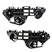 Havgufil Bumper Bracket Retainer Front Left Driver and Right Passenger Side for Toyota 2018-2021 Camry 55253506210, 5253533060; 55253606210, 5253633060
