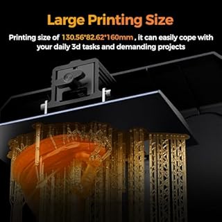 Creality 3D Printer HALOT R6 Resin 3D Printers:Upgraded Light Source with High-Precision Printing LCD Monochrome Screen,Easy Operation No Assembly Required for Kids and Beginner