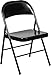Flash Furniture 4 Pk. HERCULES Series Double Braced Black Metal Folding Chair