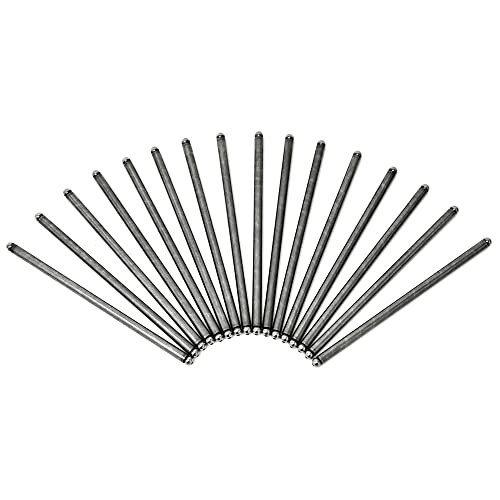 Image of Michigan Motorsports 7.800 inch Pushrod Set | Stock Replacement Set for Chevy SBC 283 305 327 350 383 400 | Full Set of 16 for Complete Engine