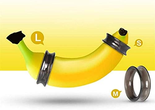Men's Silicone Banana 1OCK Rings - A08