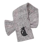 着物 ストール [なごみや] 猫物語 きもの マフラー和装用 洋装用 襟巻 マフラー レディース 95cm ピンクグレー