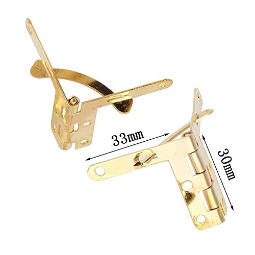 Support de couvercle à angle 90° de haute précision pour finition dorée d'ébénisterie - 3