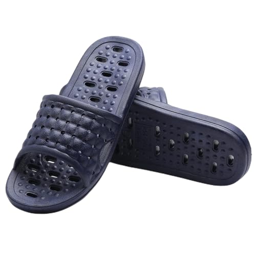 Quick Drying Shower Slippers non-slip Bathroom Slippers Drain Holes Shower Shoes for Women and Men Dorm pool gym2