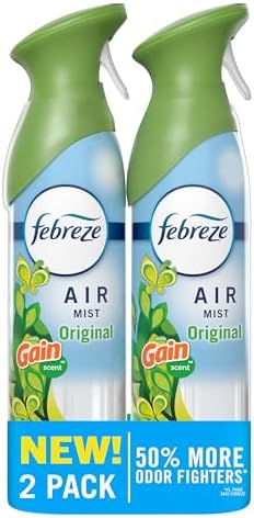 Febreze Air Mist, Air Freshener Spray, Odor Fighting Room Spray, ...