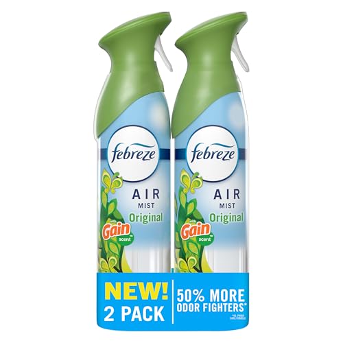 Febreze Air Mist, Air Freshener Spray, Odor Fighting Room Spray, Deodorizer for Home Bathroom...