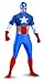 Disguise Marvel Captain America Lycra Bodysuit Mens Adult Costume