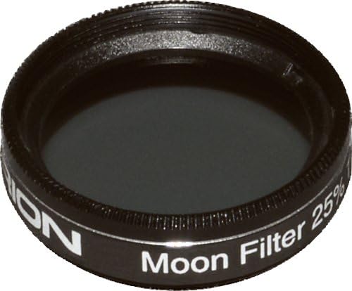 Orion 05598 1.25-Inch 25 Percent Transmission Moon Filter (Black)