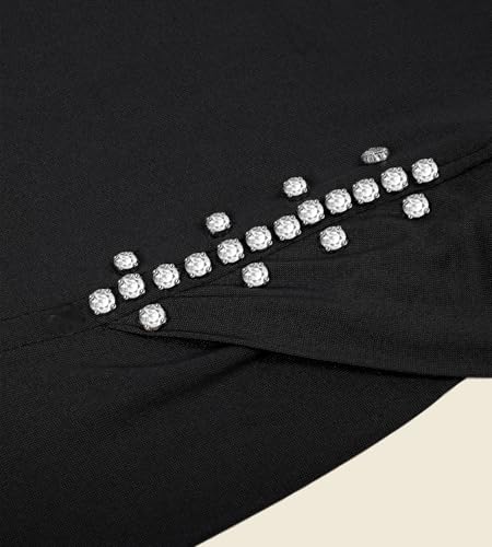 Instant Jersey Hijab Scarf for Women with Rhinestones, Pre-sewn Non-See Through Hijabs Muslim Head Scarfs2