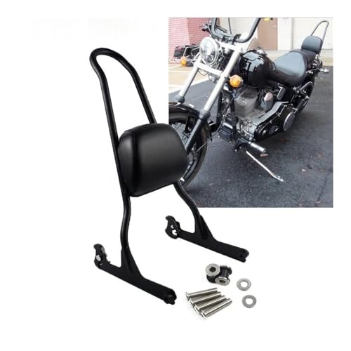 Dossier repose-passager Fatboy FLSTF sissybar Softail FXST