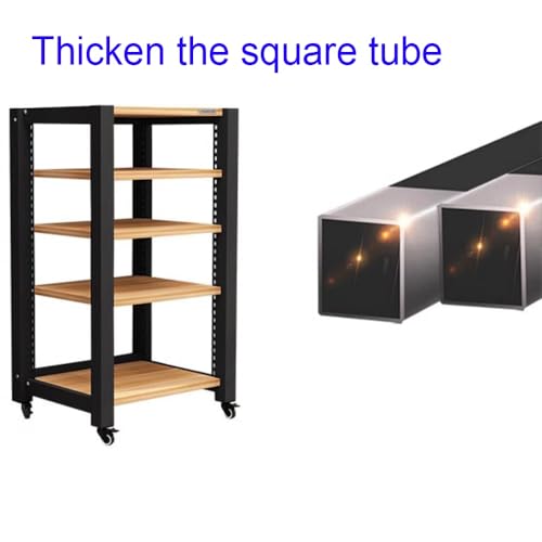 Support audio ouvert et armoire de rangement multimédia 5 niveaux hifi