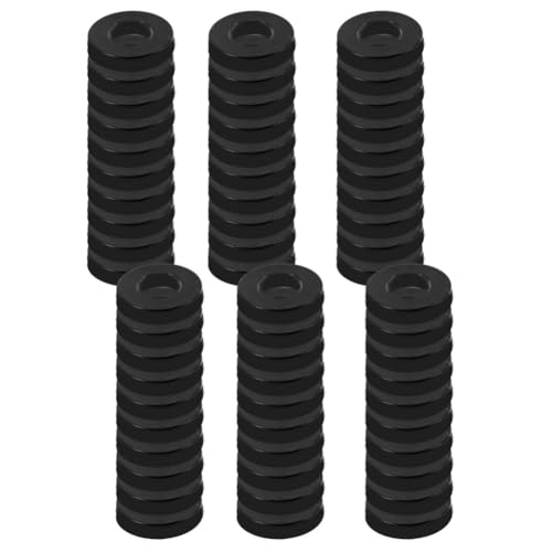 Gdfnmogo 60 rondelle distanziali in plastica per porte interne, regolatori di altezza e riduzione del rumore, kit di riparazione per ridurre l'usura e apertura smoo (15 mm x 10 mm x 1,2 mm)