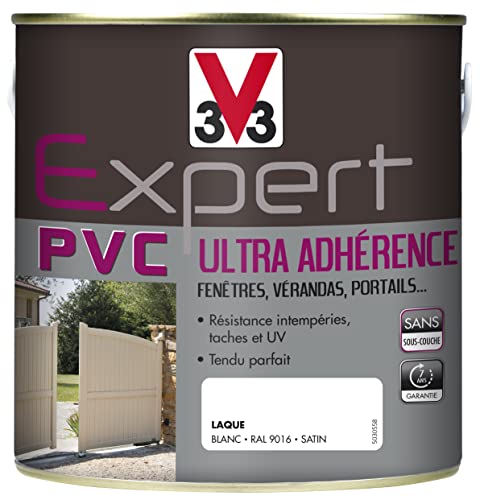 V33 Peinture Expert PVC blanc 2L