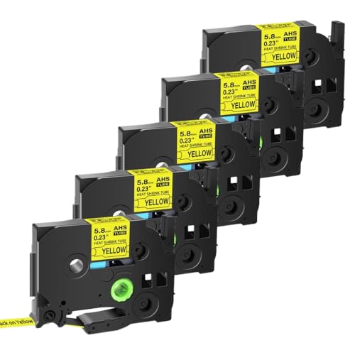 3 5 10 PCSxv^[fƌ݊̂q[gVN`[ue[vPT-E550W E500 E300 P900iԍHSE-231 HSE-211 HSE-221 HSE-631jo[TtBbg(Yellow 6mm)