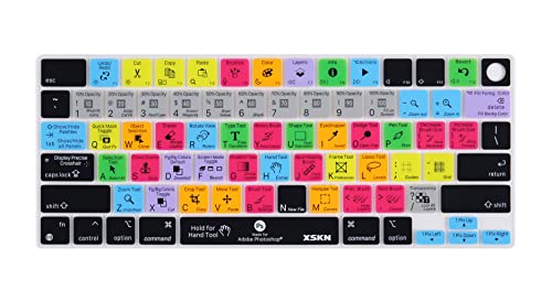 Protection de clavier en silicone pour MacBook Air 2023 15.3 M2 A2941 Photoshop Mac