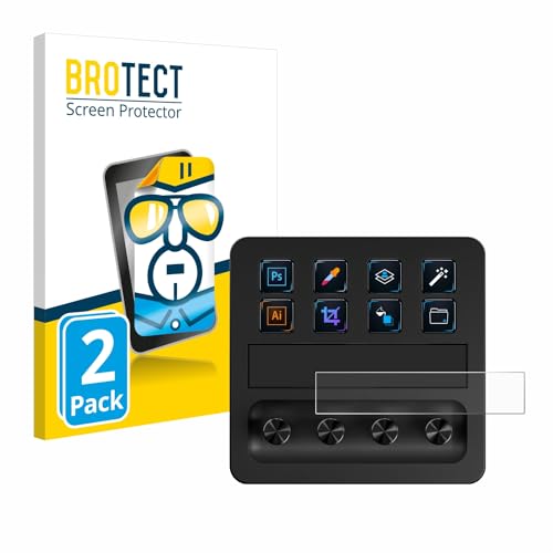 BROTECT 2-Pack Screen Protector Compatible with Elgato Stream Deck + - HD-Clear Protection Film