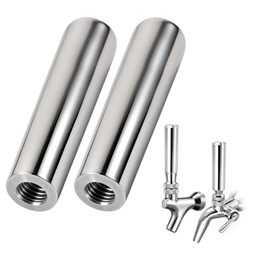 Stainless Steel Beer Tap Handle Set (2 Pieces)